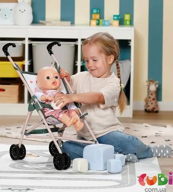 Коляска для куклы BABY BORN - ТРОПИКИ (прогулочная, складная)