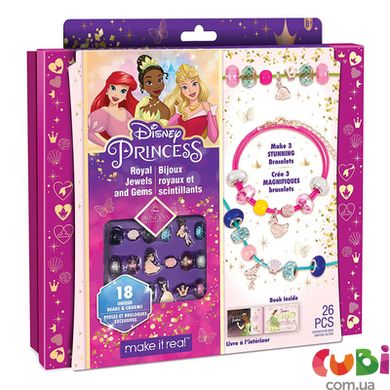 Набір для створення шарм-браслетів Королівські прикраси, MR4210 Disney Princess