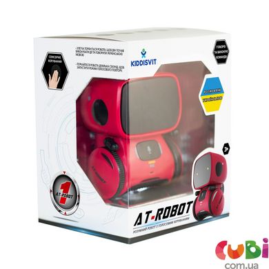 Интерактивный робот с голосовым управлением – AT-ROBOT (красный, озвуч.укр.), Красный