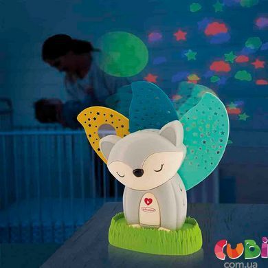 Світильник Лисеня з рухливим хвостиком Infantino - забавний декор для дитячої кімнати, 302021