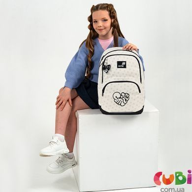 Школьный рюкзак Kite Education Shimmer&Smile (K26-585M-2), Бежевый