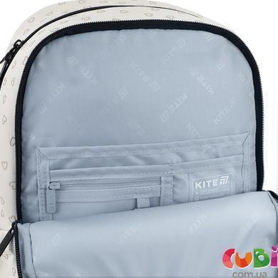 Школьный рюкзак Kite Education Shimmer&Smile (K26-585M-2), Бежевый