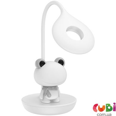 Настольная лампа LED с аккумулятором Froggy, белый