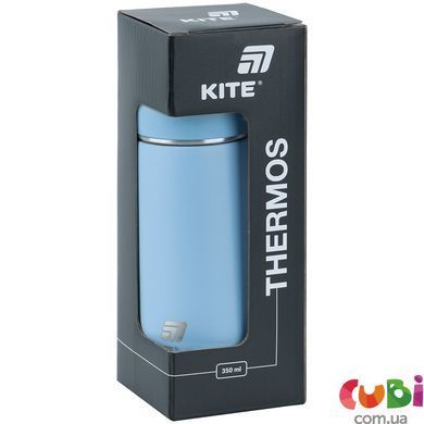 Термос Kite, 350 мл, блакитний (K25-1223-2)