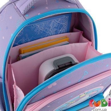 Рюкзак GoPack Education каркасный 597M-3 Fairytale Unicorn, комбинированый