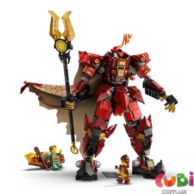 Конструктор Lego NINJAGO Робот Вогняного Лицаря (71846), комбінований