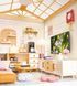 Конструктор-румбокс Mini House серії "Інтер'єр" &ndash; Вітальня (світло) (8006), комбінований
