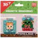 Закладки магнитные Yes "Minecraft friends", 2шт (708102)