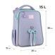 Рюкзак Kite Education каркасний 531 Lovely (K26-531M), сірий