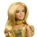 Кукла Barbie "Модница" в золотом комбинезоне (HRH19), комбинированый