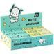 Точилка з контейнером прямокутна Kite Pochacco (PC26-116), салатовий; жовтий