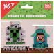 Закладки магнитные Yes "Minecraft friends", 2шт (708102)