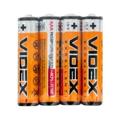 Батарейка Videx R6 (плівка-4 шт.)