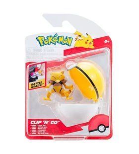 Ігровий набір POKEMON W16 - АБРА У ПОКЕБОЛІ (ігрова фігурка, покебол)