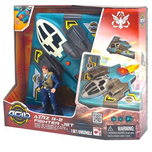 Игровой набор A.C.I.D. AIRZ B-2 Fighter Jet МорфоЗор Истребитель AIRZ B-2, 535200