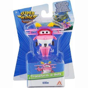 Ігрова фігурка-трансформер Super Wings Transform-a-Bots Еллі (Ellie), 5см (EU770038)