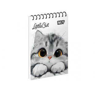 Тетрадь для записей Yes А7/80 ед.спираль "Little cat" ВДЛ (152370)