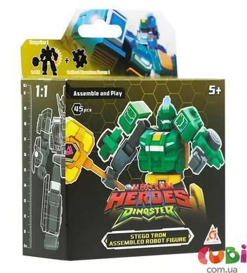 Робот-конструктор DINOSTER - СТЕГО ТРОН (EU580881A-4), комбинований