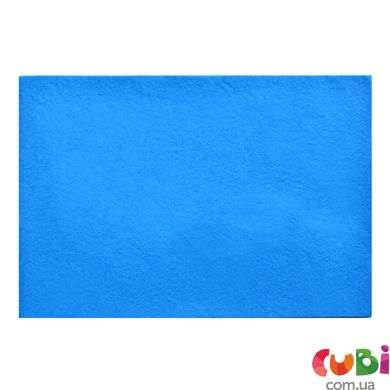 Фетр Santi м'який, блакитний, 21*30см (10л) (741878)