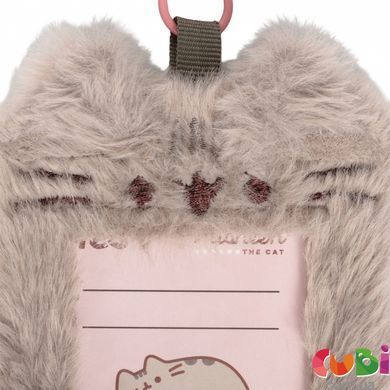 Бейдж без ленты вертикальный Yes, мех Pusheen Toy (708760)