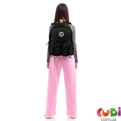 Рюкзак GoPack Education Teens 130L чорний, Чорний