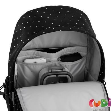 Рюкзак GoPack Education Teens 130L чорний, Чорний