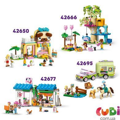 Конструткор Lego Friends Фургон с аксессуарами для питомцев (42678)