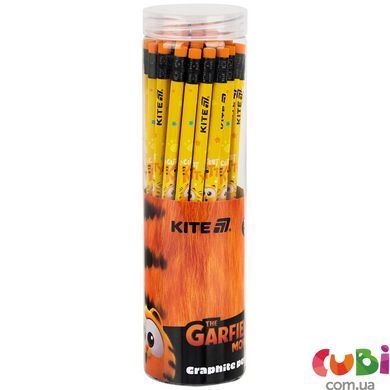 Олівець графітний з гумкою Kite, , тригранний Kite, GF (GF25-046)