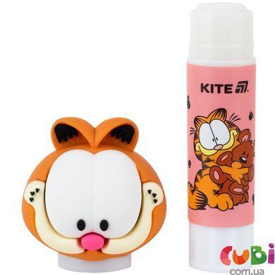 Клей-олівець PVP Kite Garfield (GF26-131), з фігурним ковпачком