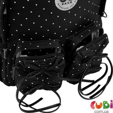 Рюкзак GoPack Education Teens 130L чорний, Чорний