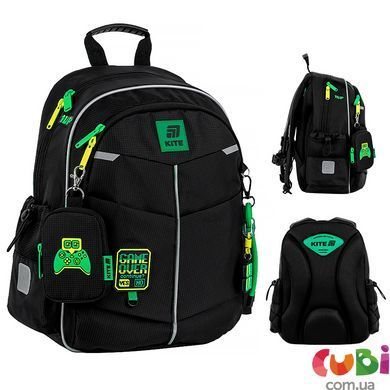 Шкільний рюкзак Kite Education "Game Over" K25-771S-4, комбінований