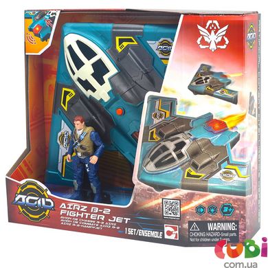 Игровой набор A.C.I.D. AIRZ B-2 Fighter Jet МорфоЗор Истребитель AIRZ B-2, 535200