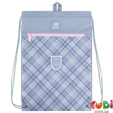 Шкільний набір Kite Education College Line для дівчат SET_K25-555S-6 (рюкзак, пенал, сумка), комбінований