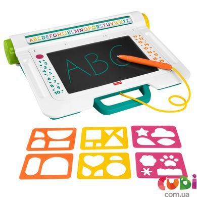 Дошка-планшет Малюємо та навчаємося Fisher-Price, JDL70, Різнобарвний