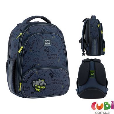 Рюкзак GoPack Education каркасный 597M-4 Super Skater, комбинированый