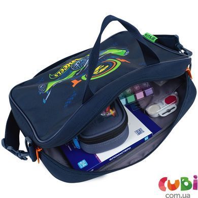 Шкільна текстильна сумка Kite A4, 1 від., 589 HW (HW26-589), Темно-синій