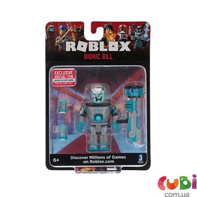 Ігрова колекційна фігурка Jazwares Roblox Bionic Bill W6 (ROB0204)