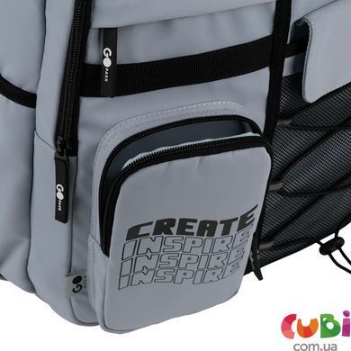 Рюкзак GoPack Education Teens 184 серый (GO26-184L-2)