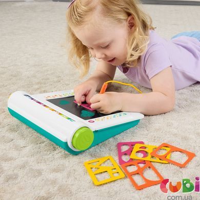 Дошка-планшет Малюємо та навчаємося Fisher-Price, JDL70, Різнобарвний