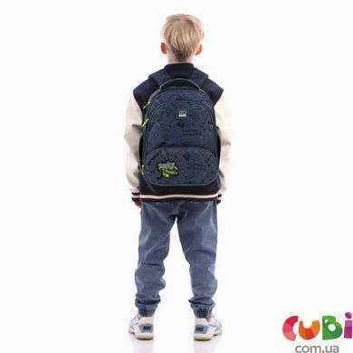 Рюкзак GoPack Education каркасный 597M-4 Super Skater, комбинированый