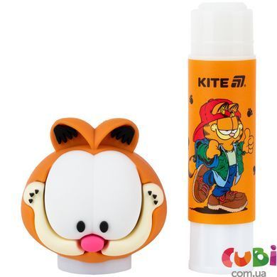Клей-олівець PVP Kite Garfield (GF26-131), з фігурним ковпачком