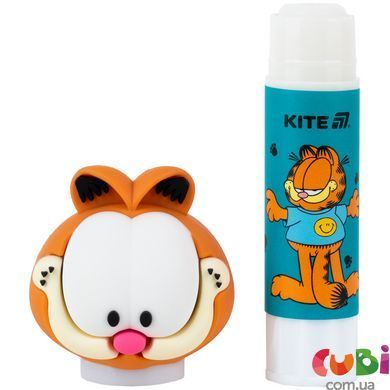 Клей-олівець PVP Kite Garfield (GF26-131), з фігурним ковпачком