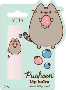 Бальзам для губ з ароматом солодких ягід ТМ Pusheen , 3,8 г