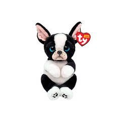 Детская игрушка мягконабивная TY BEANIE BELLIES 41054 Черно-белая собачка TINK