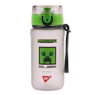 Бутылка для воды Yes "Minecraft.Boom" 500 мл, софт тач (708320)