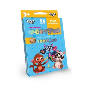 Розвиваюча настільна гра DANKO TOYS ФортУно (дитяча) (UF-01-01U)