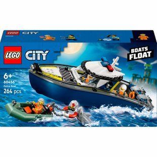 Конструктор LEGO Преследование на полицейском катере, 60456, комбинированый