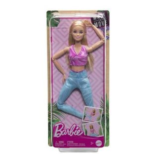 Лялька Barbie серії Рухайся як я блондинка, HRH27