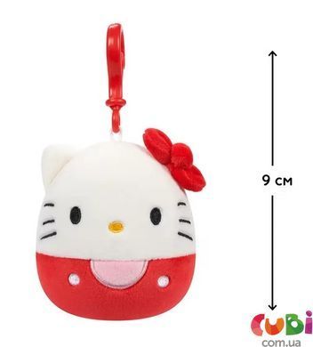 Мягкая игрушка на клипсе SQUISHMALLOWS серии "Хеллоу Китти" (9 см)
