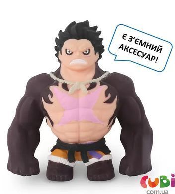 Стретч-іграшка ELASTIKORPS серії "One piece" &ndash; ЛУФФІ 4 ГІР. ПРУЖНА ЛЮДИНА, комбінований